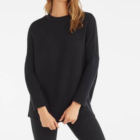 Vetta Capsule The Oversized Sweater Black Convertable Women's size Extra Small - Picture 1 of 15